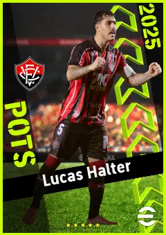 Lucas Halter eFootball 2026 player card, 93 OVR CB