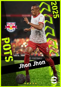 Jhon Jhon eFootball 2026 player card, 94 OVR AMF