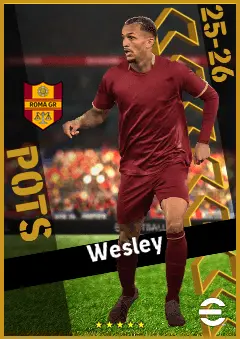 Wesley eFootball 2026 player card, 94 OVR LB