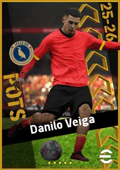 Danilo Veiga eFootball 2026 player card, 93 OVR RB