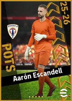 Aarón Escandell eFootball 2026 player card, 94 OVR GK