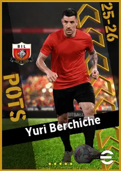 Yuri Berchiche eFootball 2026 player card, 94 OVR LB