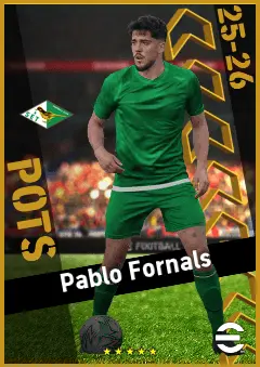 Pablo Fornals eFootball 2026 player card, 94 OVR CMF