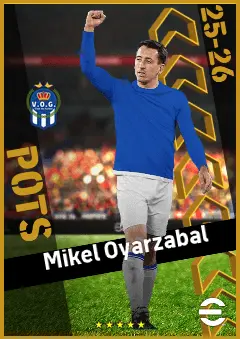 Mikel Oyarzabal eFootball 2026 player card, 95 OVR CF