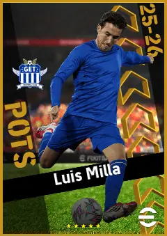 Luis Milla eFootball 2026 player card, 94 OVR CMF