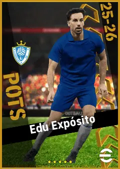 Edu Expósito eFootball 2026 player card, 93 OVR CMF