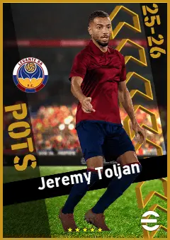 Jeremy Toljan eFootball 2026 player card, 94 OVR RB