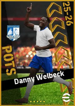 Danny Welbeck eFootball 2026 player card, 94 OVR CF