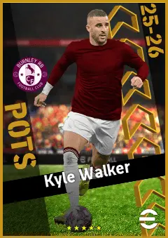 Kyle Walker eFootball 2026 player card, 94 OVR RB