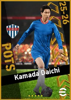 Kamada Daichi eFootball 2026 player card, 94 OVR CMF