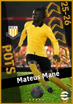 Mateus Mané eFootball 2026 player card, 94 OVR AMF