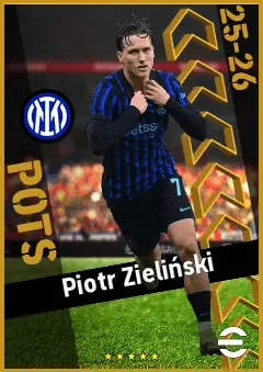 Piotr Zieliński eFootball 2026 player card, 94 OVR CMF