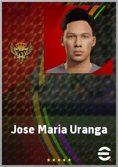 Jose Maria Uranga eFootball 2026 player card, 73 OVR GK