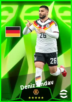 Deniz Undav eFootball 2026 player card, 94 OVR CF