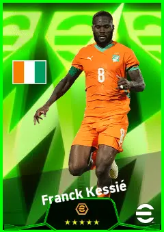 Franck Kessié eFootball 2026 player card, 93 OVR CMF