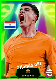 Orlando Gill eFootball 2026 player card, 93 OVR GK