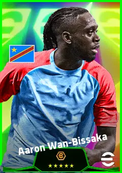 Aaron Wan-Bissaka eFootball 2026 player card, 93 OVR RB