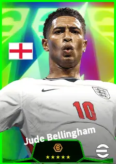 Jude Bellingham eFootball 2026 player card, 97 OVR AMF