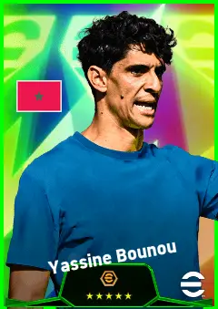 Yassine Bounou eFootball 2026 player card, 94 OVR GK