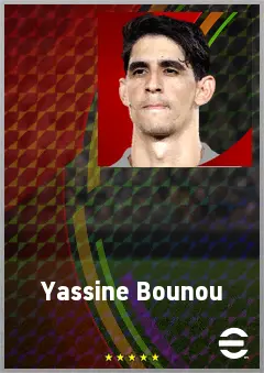 Yassine Bounou eFootball 2026 player card, 79 OVR GK
