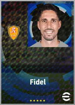 Fidel eFootball 2026 player card, 70 OVR LMF