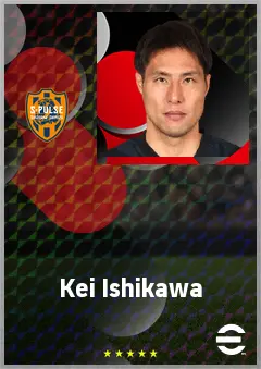 Ishikawa Kei eFootball 2026 player card, 66 OVR GK