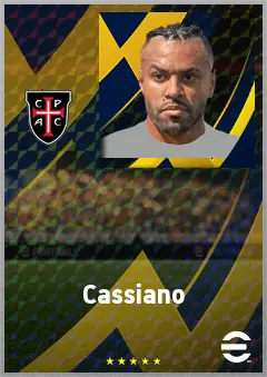 Cassiano eFootball 2026 player card, 71 OVR CF