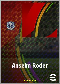 Anselm Roder eFootball 2026 player card, 54 OVR GK