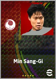 Min Sang-Gi eFootball 2026 player card, 68 OVR CB