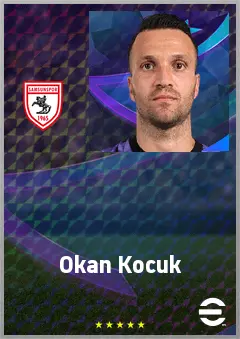 Okan Kocuk eFootball 2026 player card, 71 OVR GK