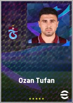 Ozan Tufan eFootball 2026 player card, 73 OVR CMF