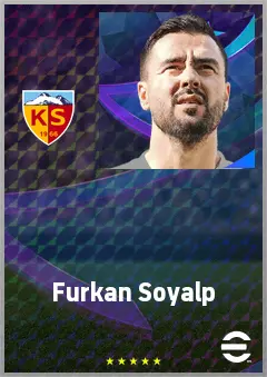 Furkan Soyalp eFootball 2026 player card, 69 OVR CMF