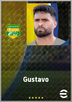 Gustavo eFootball 2026 player card, 73 OVR GK