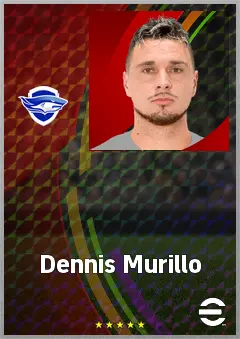Dennis Murillo eFootball 2026 player card, 70 OVR CF