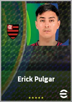 Erick Pulgar eFootball 2026 player card, 75 OVR DMF