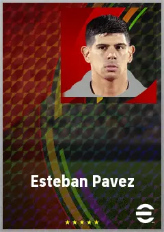 Esteban Pavez eFootball 2026 player card, 71 OVR DMF