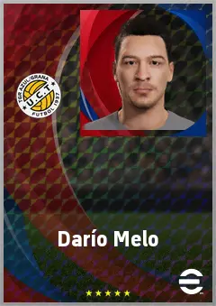 Darío Melo eFootball 2026 player card, 67 OVR GK