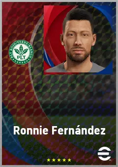 Ronnie Fernández eFootball 2026 player card, 70 OVR CF