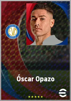 Óscar Opazo eFootball 2026 player card, 70 OVR RB