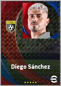 Diego Sánchez eFootball 2026 player card, 73 OVR GK