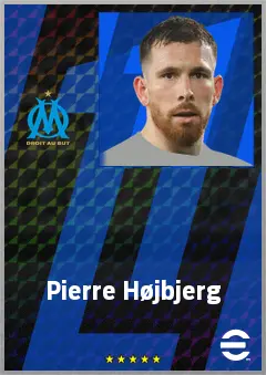 Pierre Højbjerg eFootball 2026 player card, 77 OVR CMF