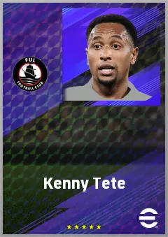 Kenny Tete eFootball 2026 player card, 75 OVR RB