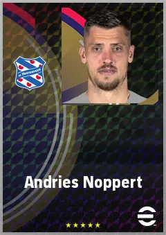 Andries Noppert eFootball 2026 player card, 70 OVR GK