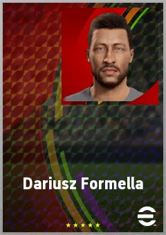Dariusz Formella eFootball 2026 player card, 69 OVR LWF