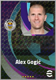 Alex Gogić eFootball 2026 player card, 70 OVR CB