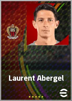 Laurent Abergel eFootball 2026 player card, 73 OVR DMF