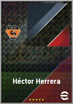 Héctor Herrera eFootball 2026 player card, 72 OVR CMF