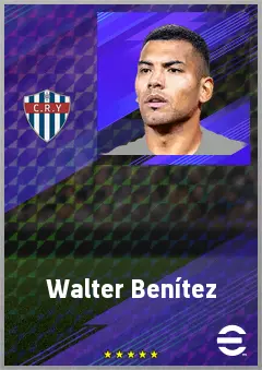 Walter Benítez eFootball 2026 player card, 76 OVR GK