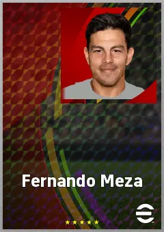 Fernando Meza eFootball 2026 player card, 70 OVR CB