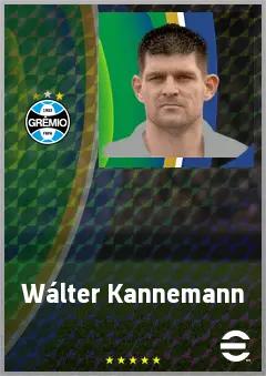 Wálter Kannemann eFootball 2026 player card, 74 OVR CB